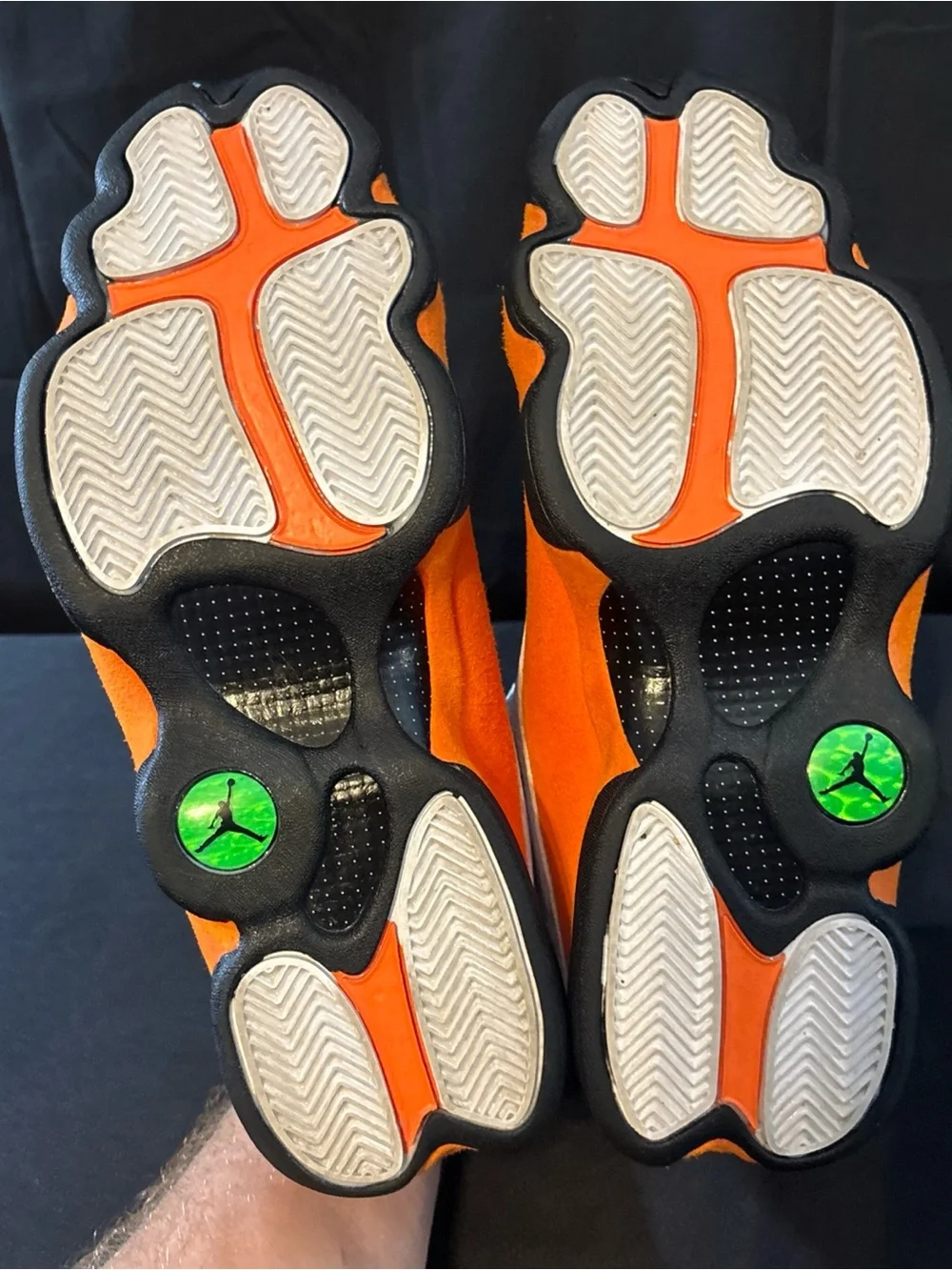 Air Jordan 13 Retro Starfish Mens Sneakers white/orange size 11.5 brand new